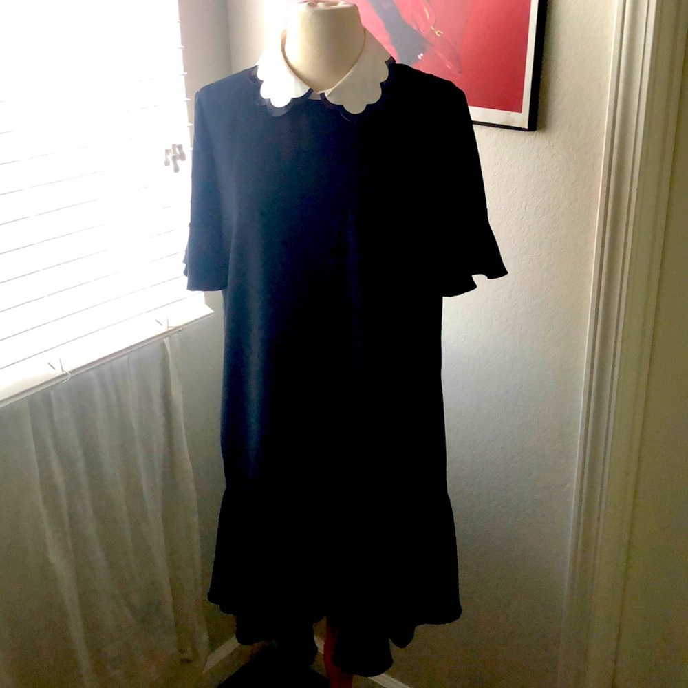 Valentino Red mini black dress , gently worn.